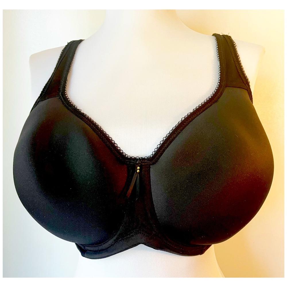Wacoal Basic Beauty Contour Spacer Underwire T-Shirt Bra 853192 Black 36 DDD